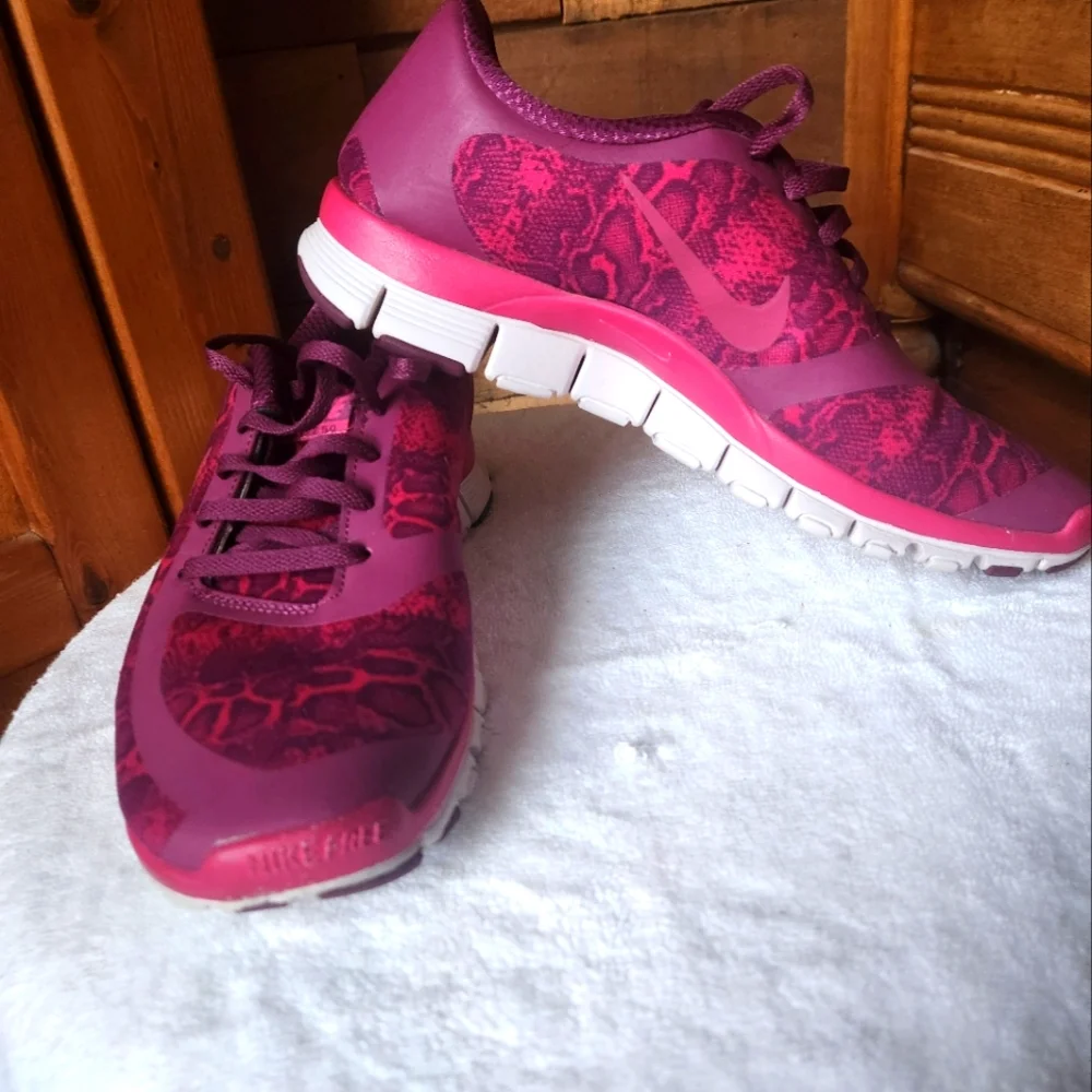 Nike Women's Free 5.0 V4 Running Athletic Shoes- Size 9.5-Mulberry - Picture 3 of 11